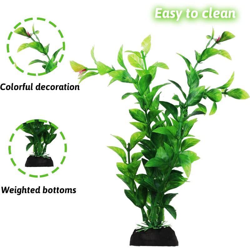 10Pcs/set Artificial Aquarium  - Aquarium Plant Vine review and price