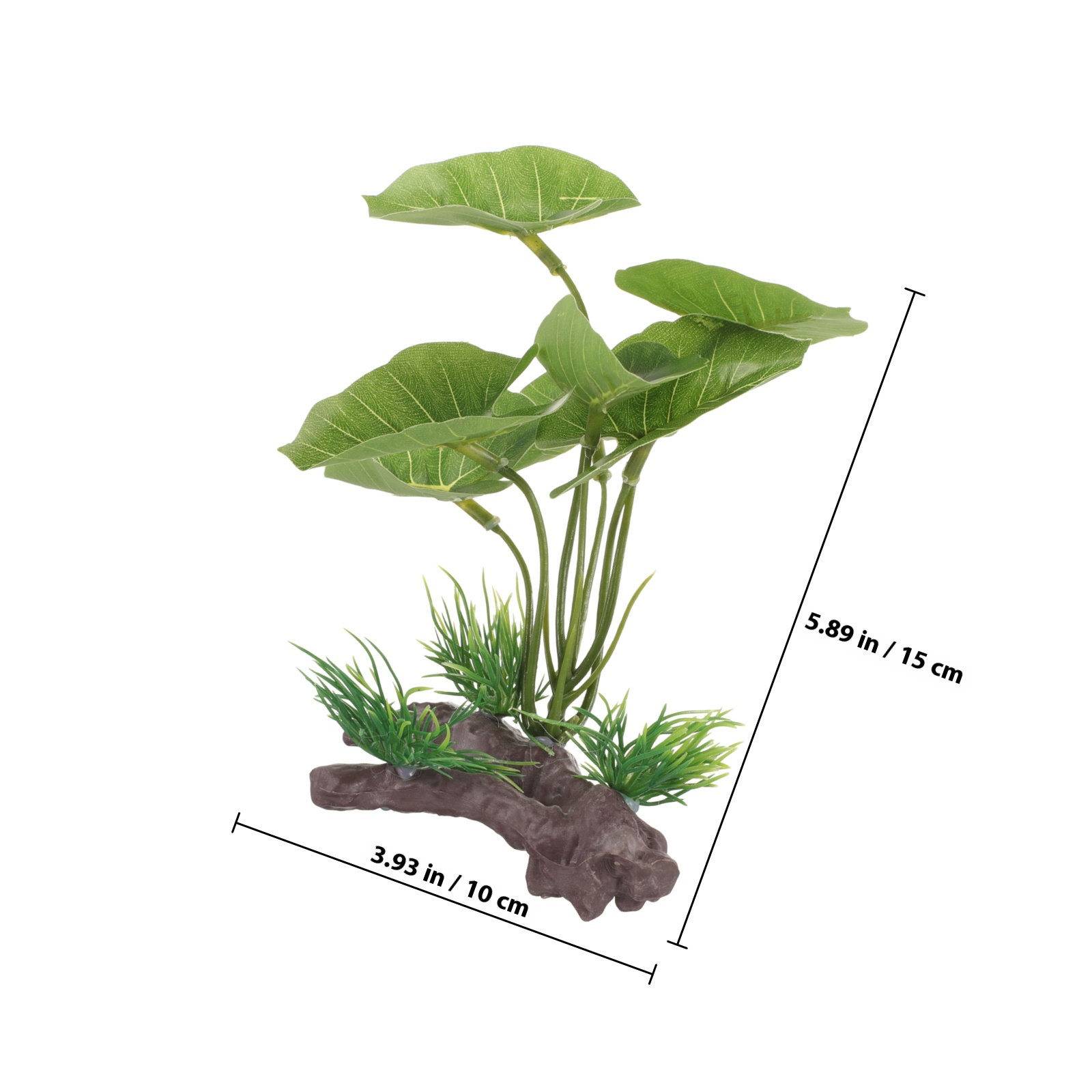 Realistic Plastic Aquarium Pla - Planted Aquarium Care review and price