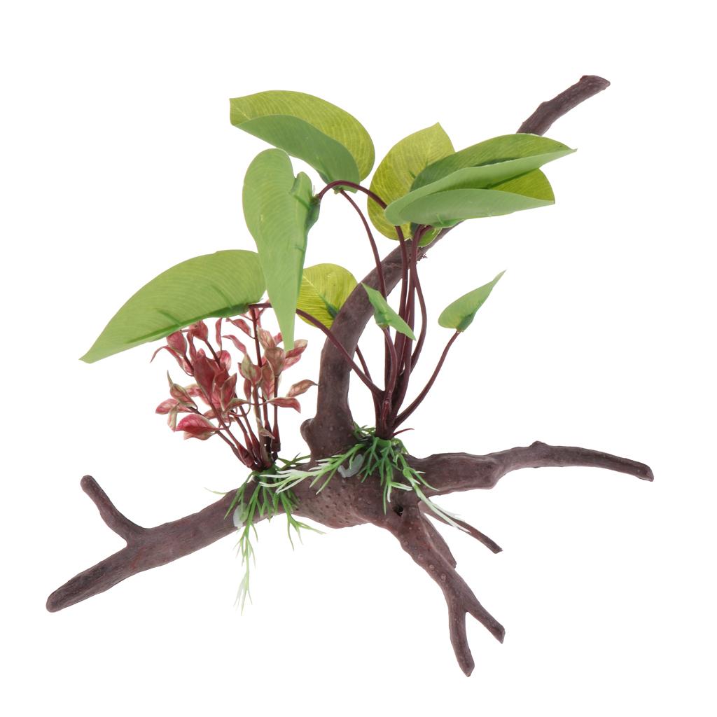 Reptile Terrarium Plant Artifi - Aquarium Plant Vine review and price