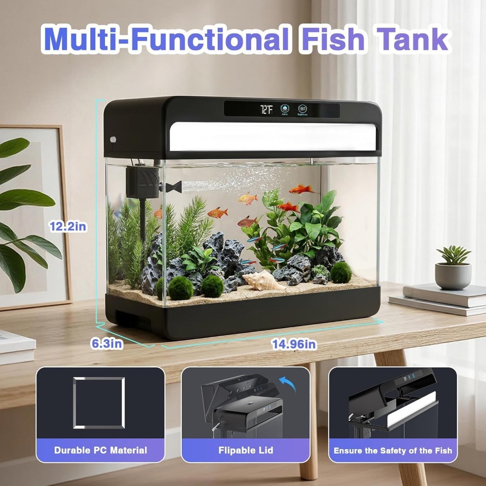 3 Gallon Fish Tank Starter Kit - Planted Aquarium Starter Kit review and price