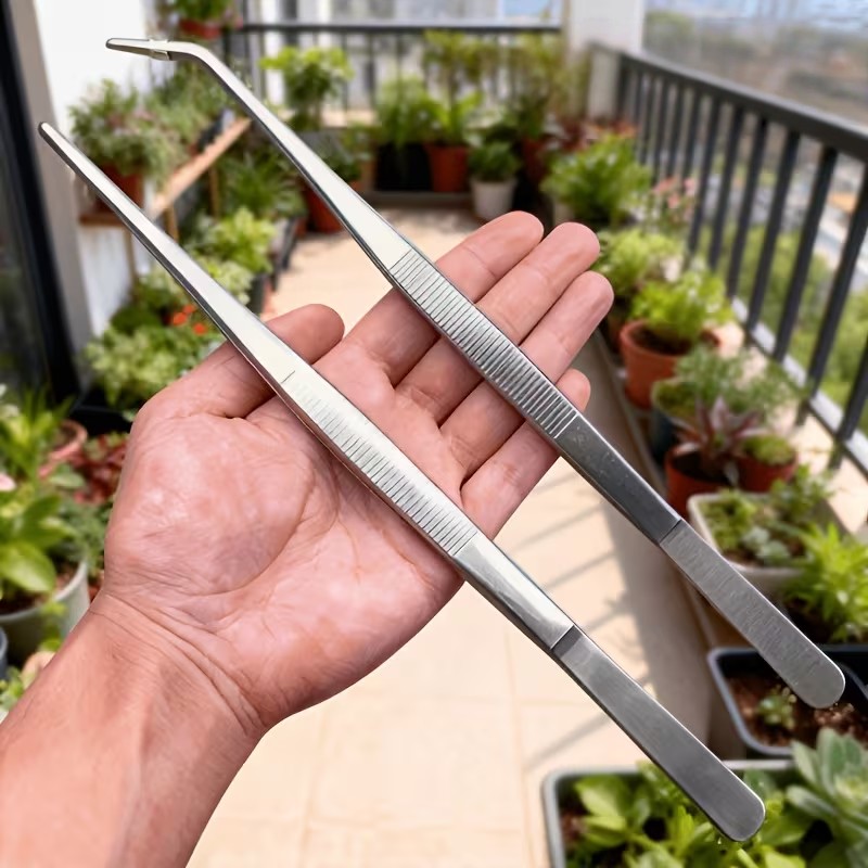2pcs 20cm Stainless Steel Twee - Planted Aquarium Care review and price