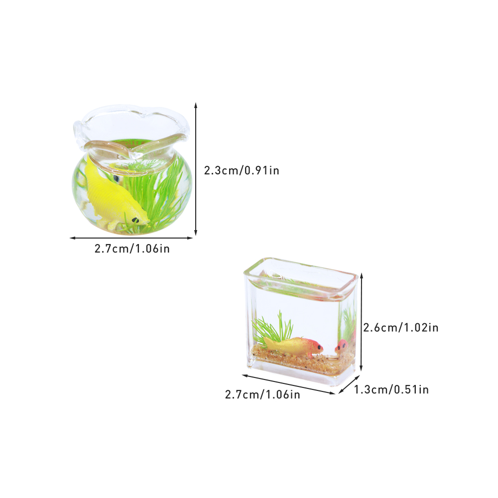 1Pc 1:12 Mini DollHouse Simula - Planted Aquarium Photos review and price